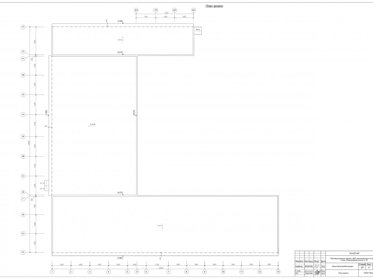 3D визуализация Производственное здание с АБК из сэндвич-панелей - фото 16
