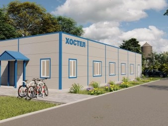 Проект гостиницы из сэндвич-панелей