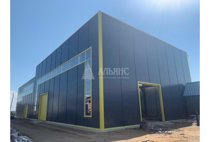 СТО с АБК из сэндвич-панелей - фото 4