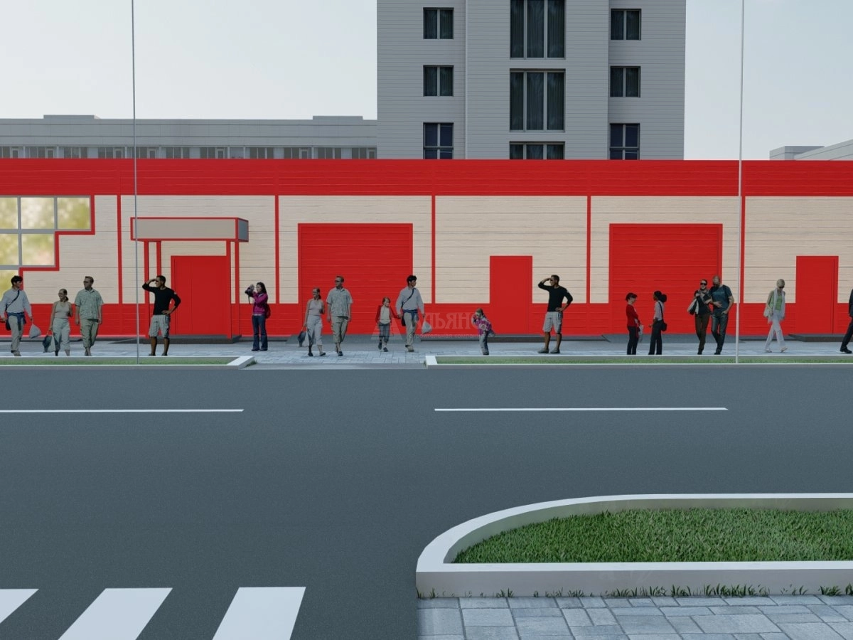 3D визуализация СТО из сэндвич-панелей - фото 3