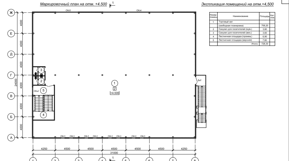 3D визуализация Торговый центр из сэндвич-панелей - фото 6