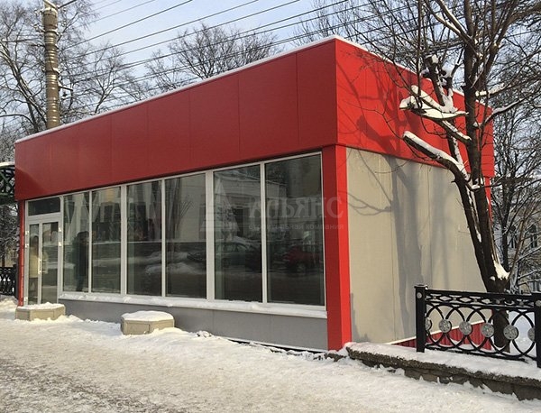 Цветочный павильон из сэндвич-панелей - фото 3